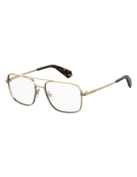 Unisex' Spectacle frame Polaroid PLD-D359-G-J5G Gold ø 57 mm