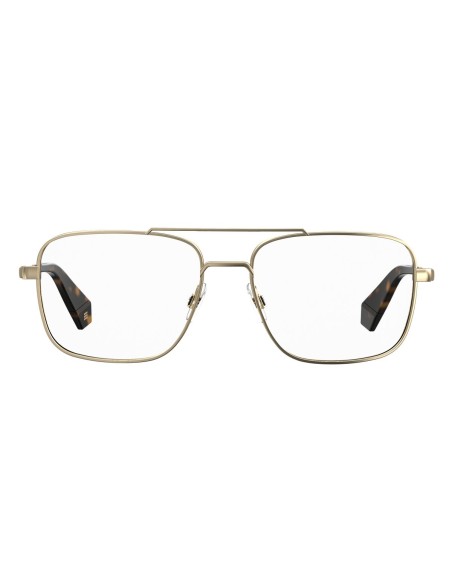 Unisex' Spectacle frame Polaroid PLD-D359-G-J5G Gold ø 57 mm
