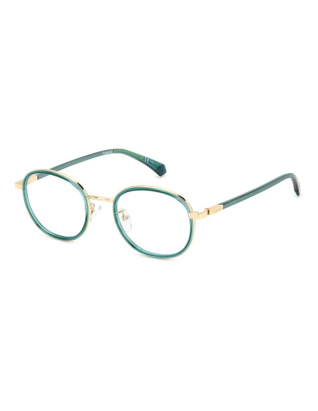 Unisex' Spectacle frame Polaroid PLD-D475-G-J5G Gold Ø 50 mm