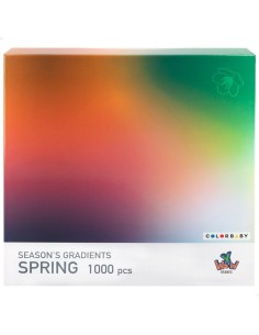 Puzzle Colorbaby Season's Gradients Spring 68 x 50 cm (6 Units) 2