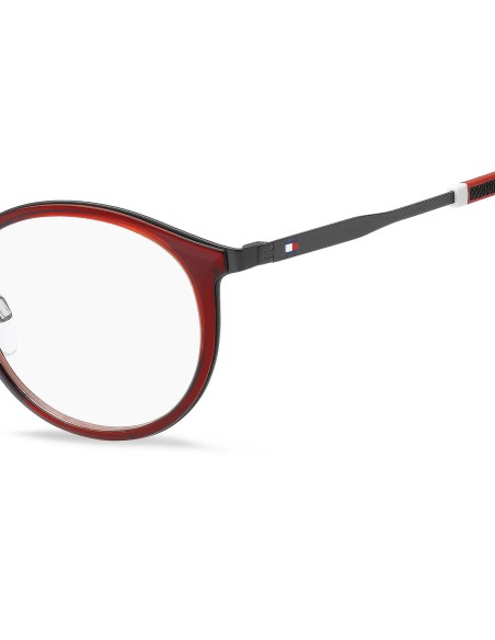 Men' Spectacle frame Tommy Hilfiger TH-1845-C9A Red Ø 49 mm