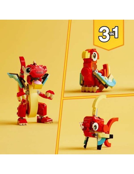 Construction set Lego Creator 31145 Red Dragon 149 Pieces