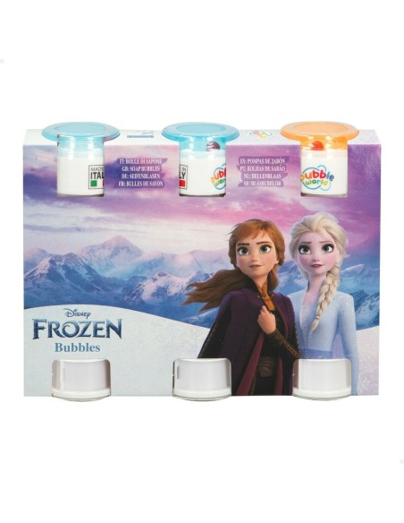 Bubble blower set Frozen 3 Pieces 60 ml (24 Units)