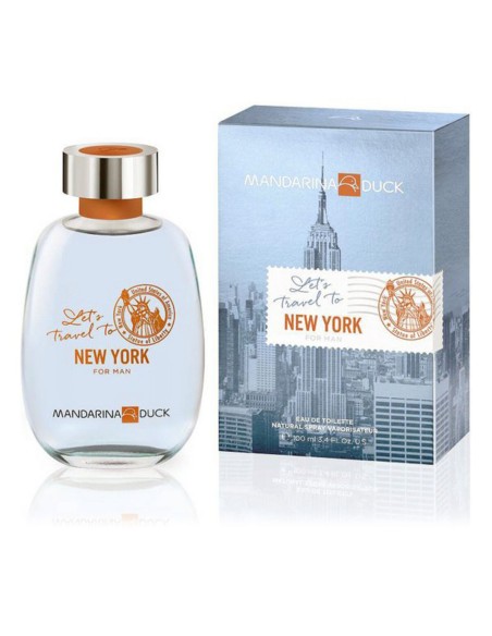 Men's Perfume Mandarina Duck Let's Travel NY EDT 100 ml