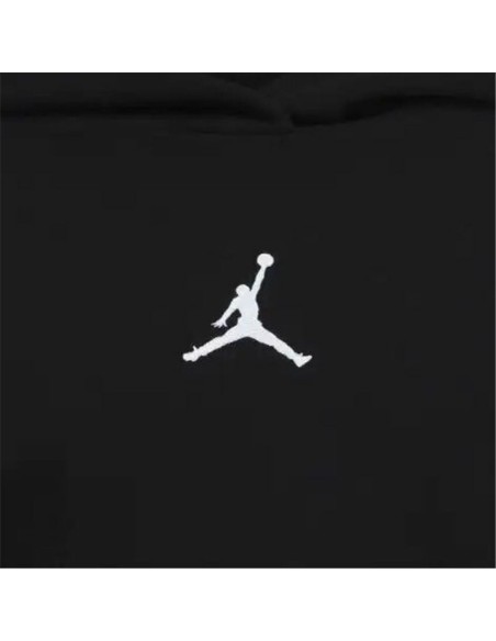 Hooded Sweatshirt for Girls Jordan Icon Play White Black