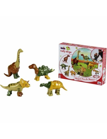 Construction set Klein Magnet Dino Puzzle Multicolour