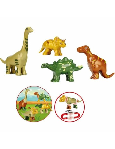 Construction set Klein Magnet Dino Puzzle Multicolour