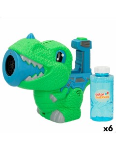 Bubble Blowing Game Colorbaby Green Dinosaur 150 ml 20 x 17 x 9 cm (6 Units)