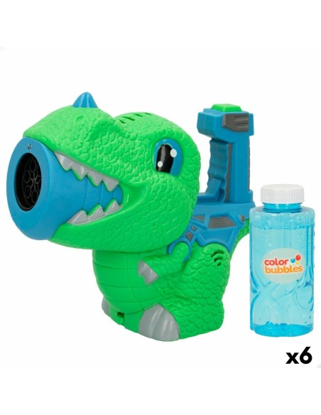 Bubble Blowing Game Colorbaby Green Dinosaur 150 ml 20 x 17 x 9 cm (6 Units)