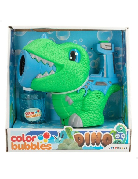 Bubble Blowing Game Colorbaby Green Dinosaur 150 ml 20 x 17 x 9 cm (6 Units)