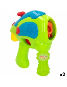 Bubble Blowing Game Colorbaby Green Gun 118 ml 20,5 x 23,5 x 8,5 cm (2 Units)