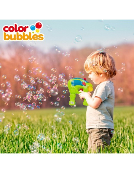 Bubble Blowing Game Colorbaby Green Gun 118 ml 20,5 x 23,5 x 8,5 cm (2 Units)