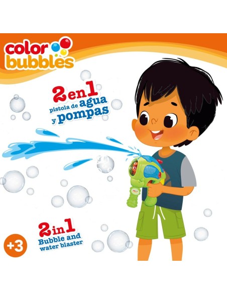 Bubble Blowing Game Colorbaby Green Gun 118 ml 20,5 x 23,5 x 8,5 cm (2 Units)
