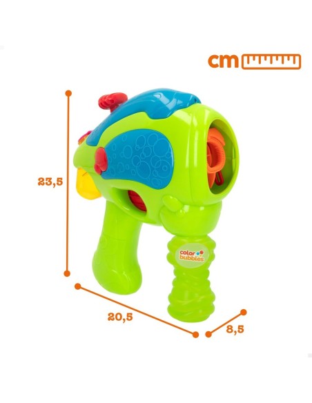 Bubble Blowing Game Colorbaby Green Gun 118 ml 20,5 x 23,5 x 8,5 cm (2 Units)