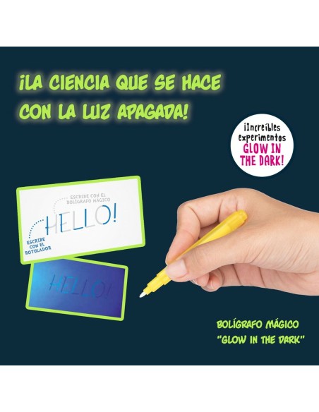 Science Game Lisciani Laboratorio de la oscuridad ES (6 Units)