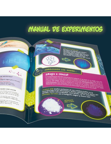 Science Game Lisciani Laboratorio de la oscuridad ES (6 Units)