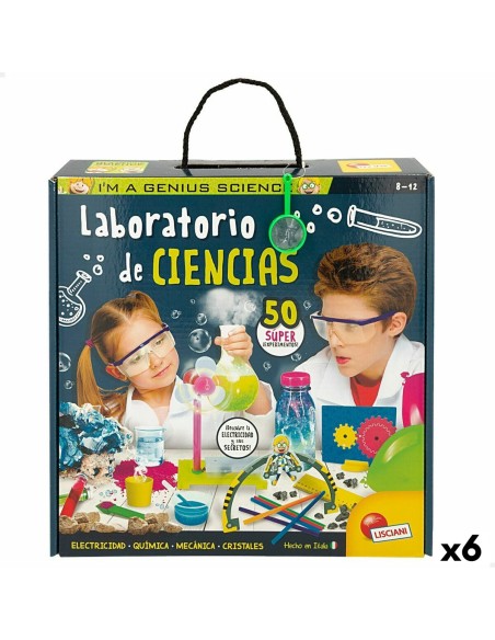 Science Game Lisciani Laboratorio ES (6 Units)