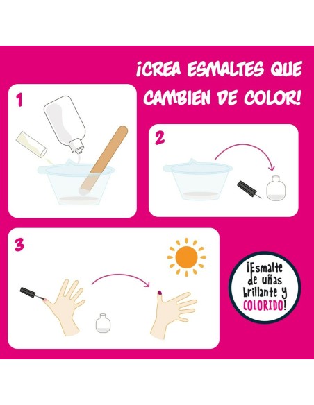Science Game Lisciani Laboratorio de esmalte ES (6 Units)