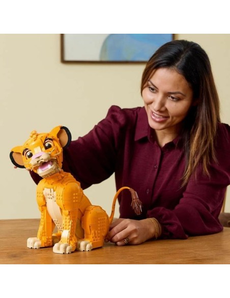 Construction set Lego Disney Classic 43247 Simba, the Young Lion King Multicolour 1445 Pieces