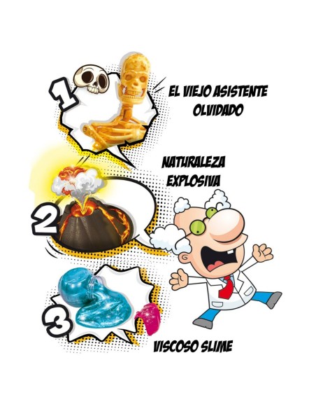 Science Game Lisciani El gran laboratorio del científico loco ES (4 Units)