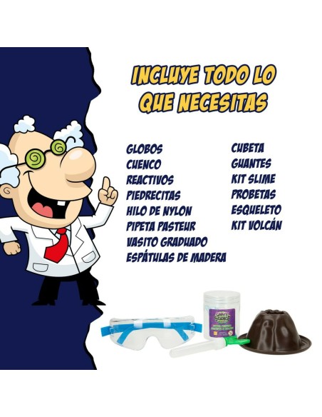 Science Game Lisciani El gran laboratorio del científico loco ES (4 Units)