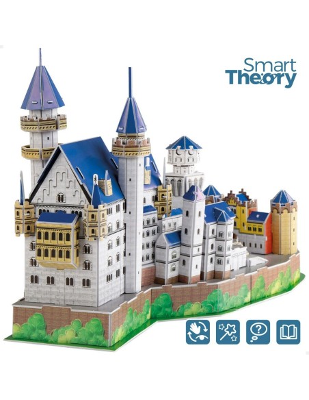 3D Puzzle Colorbaby New Swan Castle 95 Pieces 43,5 x 33 x 18,5 cm (6 Units)