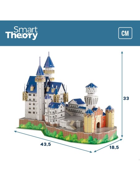 3D Puzzle Colorbaby New Swan Castle 95 Pieces 43,5 x 33 x 18,5 cm (6 Units)