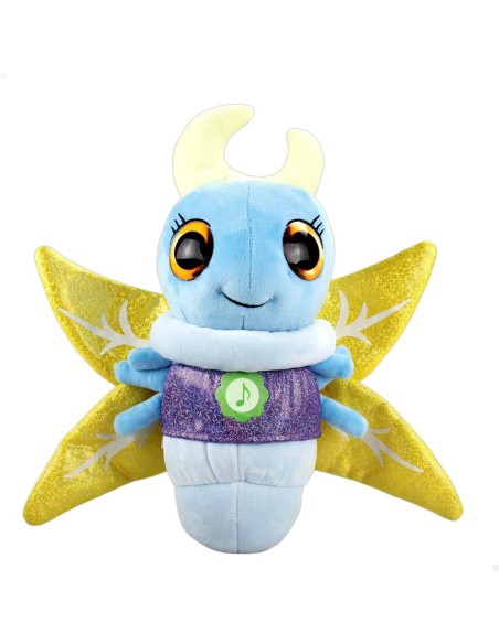 Fluffy toy Eolo Firefly Blue 33 x 27 x 13,5 cm (6 Units)