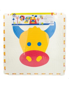 Puzzle Carpet Colorbaby 4 Pieces animals 118 x 118 cm EVA (2 Units) 2