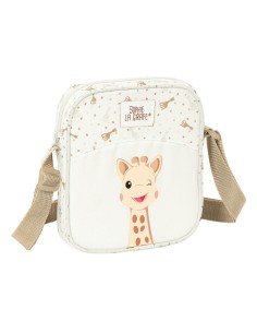 Shoulder Bag Sophie la Girafe Beige 16 x 18 x 4 cm