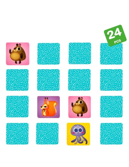 Memory Game Lisciani Child's Puzzle Touchpad 24 Pieces