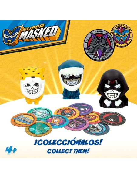 Action Figures Eolo Super Masked 3 x 4,5 x 3,5 cm (12 Units)