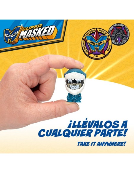Action Figures Eolo Super Masked 3 x 4,5 x 3,5 cm (12 Units)