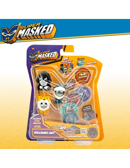 Action Figures Eolo Super Masked 3 x 4,5 x 3,5 cm (12 Units)
