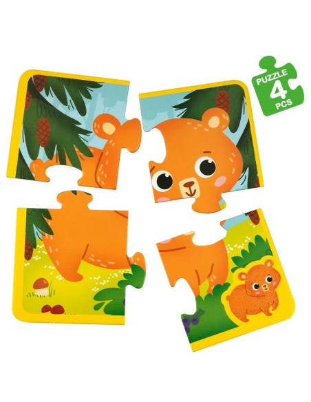 Child's Puzzle Lisciani Touchpad 24 Pieces 16 x 0,1 x 16 cm (6 Units)