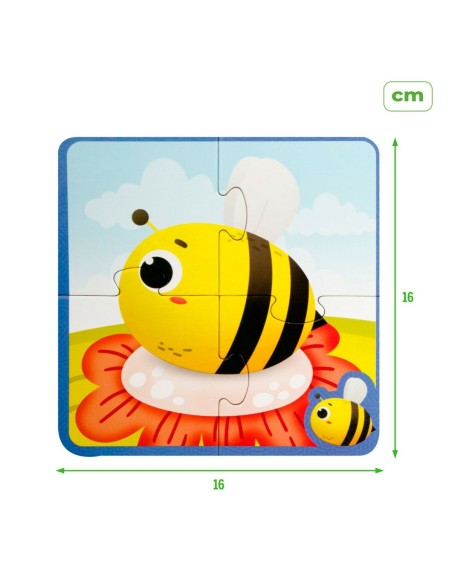 Child's Puzzle Lisciani Touchpad 24 Pieces 16 x 0,1 x 16 cm (6 Units)