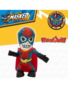 Action Figure Eolo Super Masked Pepper Man 14 x 15,5 x 5,5 cm Elastic (12 Units) 2