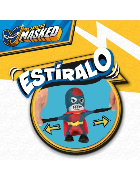 Action Figure Eolo Super Masked Pepper Man 14 x 15,5 x 5,5 cm Elastic (12 Units)