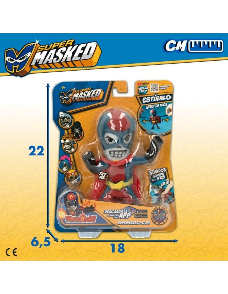 Action Figure Eolo Super Masked Pepper Man 14 x 15,5 x 5,5 cm Elastic (12 Units)