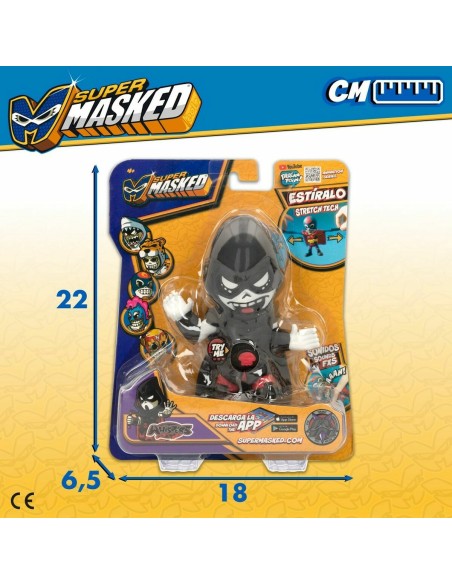 Action Figure Eolo Super Masked Whisper 11,5 x 15,5 x 6,5 cm Elastic (12 Units)