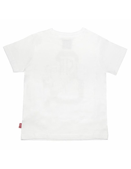 Child's Short Sleeve T-Shirt Levi's White
