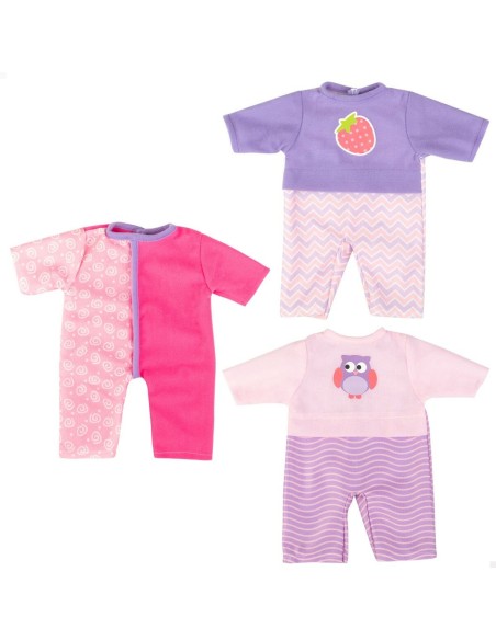 Doll's clothes Colorbaby 3 Pieces 6 Units