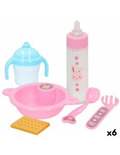 Dolls Accessories Colorbaby 21 x 14 x 4,5 cm 6 Units 7 Pieces