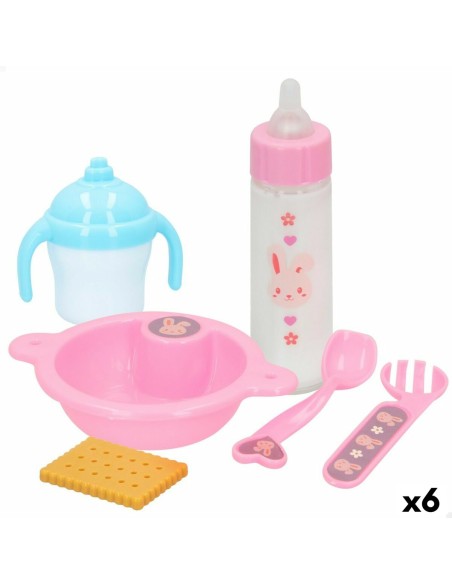 Dolls Accessories Colorbaby 21 x 14 x 4,5 cm 6 Units 7 Pieces