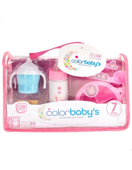 Dolls Accessories Colorbaby 21 x 14 x 4,5 cm 6 Units 7 Pieces
