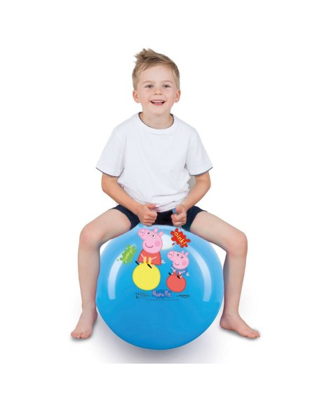 Jumping Ball Peppa Pig Ø 45 cm Blue (10 Units)