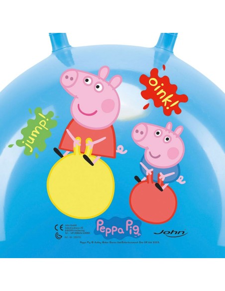 Jumping Ball Peppa Pig Ø 45 cm Blue (10 Units)