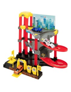 Car park with Cars Speed & Go 37 x 29 x 25 cm (4 Units) 2