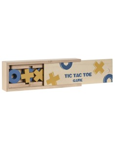 Three-in-a-Row Game Home ESPRIT Tic Tac Toe 18 x 6 x 3 cm 2
