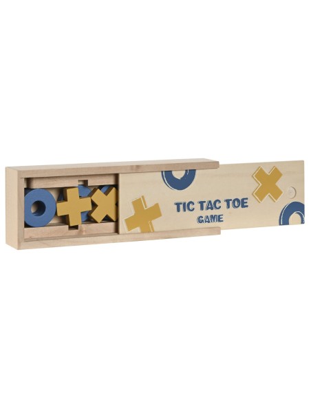 Three-in-a-Row Game Home ESPRIT Tic Tac Toe 18 x 6 x 3 cm